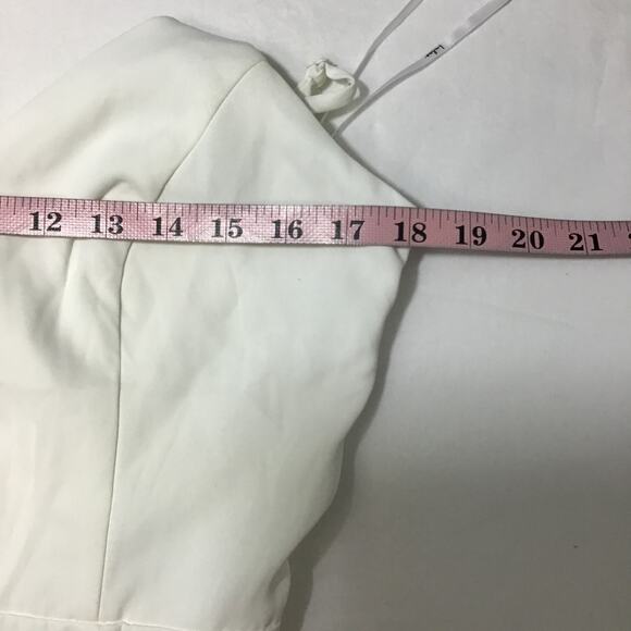 LULU'S SZ L Vow of Romance White Cutout Maxi Mermaid Bridal Long Dress b33 - Picture 6 of 9